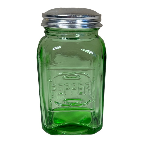 Vintage Other - Depression‎ Glass Pepper Shaker
